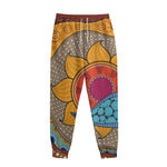 African Sun Print Sweatpants
