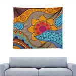 African Sun Print Tapestry