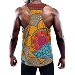 African Sun Print Training Tank Top