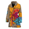 African Sun Print Women's Bathrobe