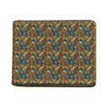 African Totem Masks Pattern Print Bifold Wallet