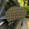 African Totem Masks Pattern Print Car Side Mirror Covers