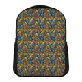 African Totem Masks Pattern Print Casual Backpack