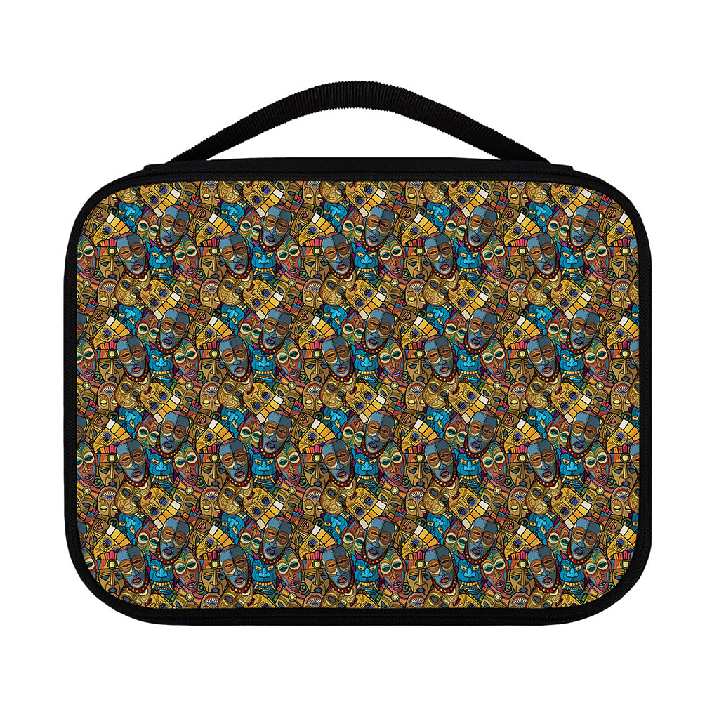 African Totem Masks Pattern Print Classic Bible Case