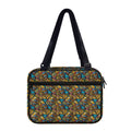 African Totem Masks Pattern Print Double Strap Bible Bag
