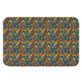African Totem Masks Pattern Print Indoor Door Mat