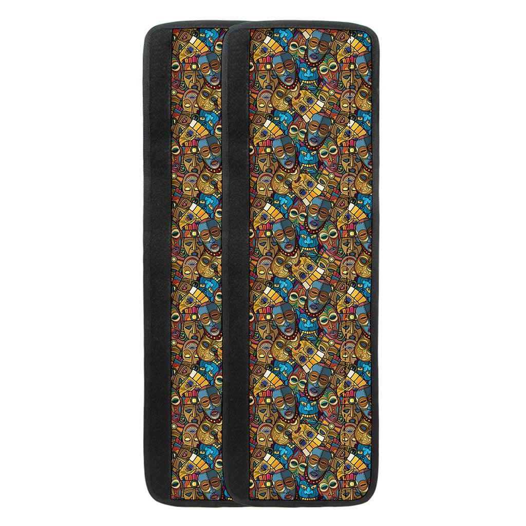 African Totem Masks Pattern Print Refrigerator Handle Covers