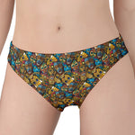 African Totem Masks Pattern Print Women's Panties