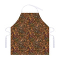 African Totem Pattern Print Adjustable Apron