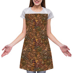 African Totem Pattern Print Adjustable Apron
