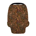 African Totem Pattern Print Baby Seat Cover