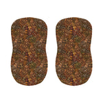 African Totem Pattern Print Bar Stool Covers