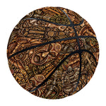 African Totem Pattern Print Basketball