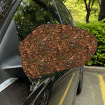 African Totem Pattern Print Car Side Mirror Covers