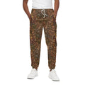 African Totem Pattern Print Cotton Sweatpants