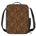 African Totem Pattern Print Crossbody Lunch Bag