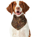 African Totem Pattern Print Dog Bandana
