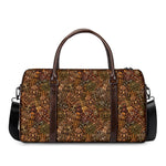 African Totem Pattern Print Duffle Bag