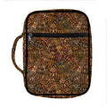 African Totem Pattern Print Front Pocket Bible Bag