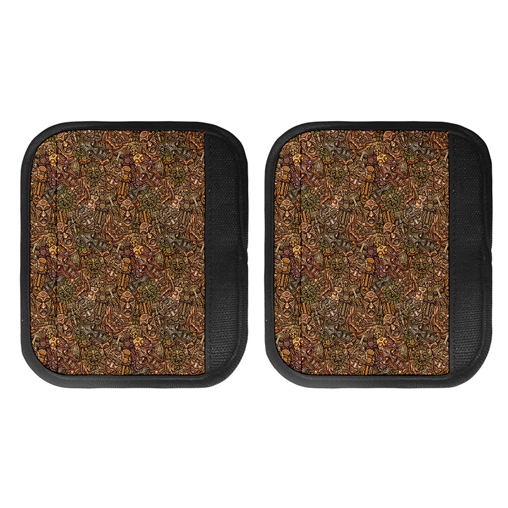 African Totem Pattern Print Handle Covers