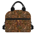 African Totem Pattern Print Insulated Lunch Bag