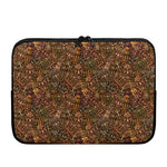 African Totem Pattern Print Laptop Sleeve