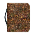African Totem Pattern Print Leather Bible Cover