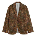 African Totem Pattern Print Men's Blazer