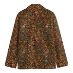 African Totem Pattern Print Men's Blazer