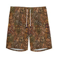 African Totem Pattern Print Men's Athletic Shorts