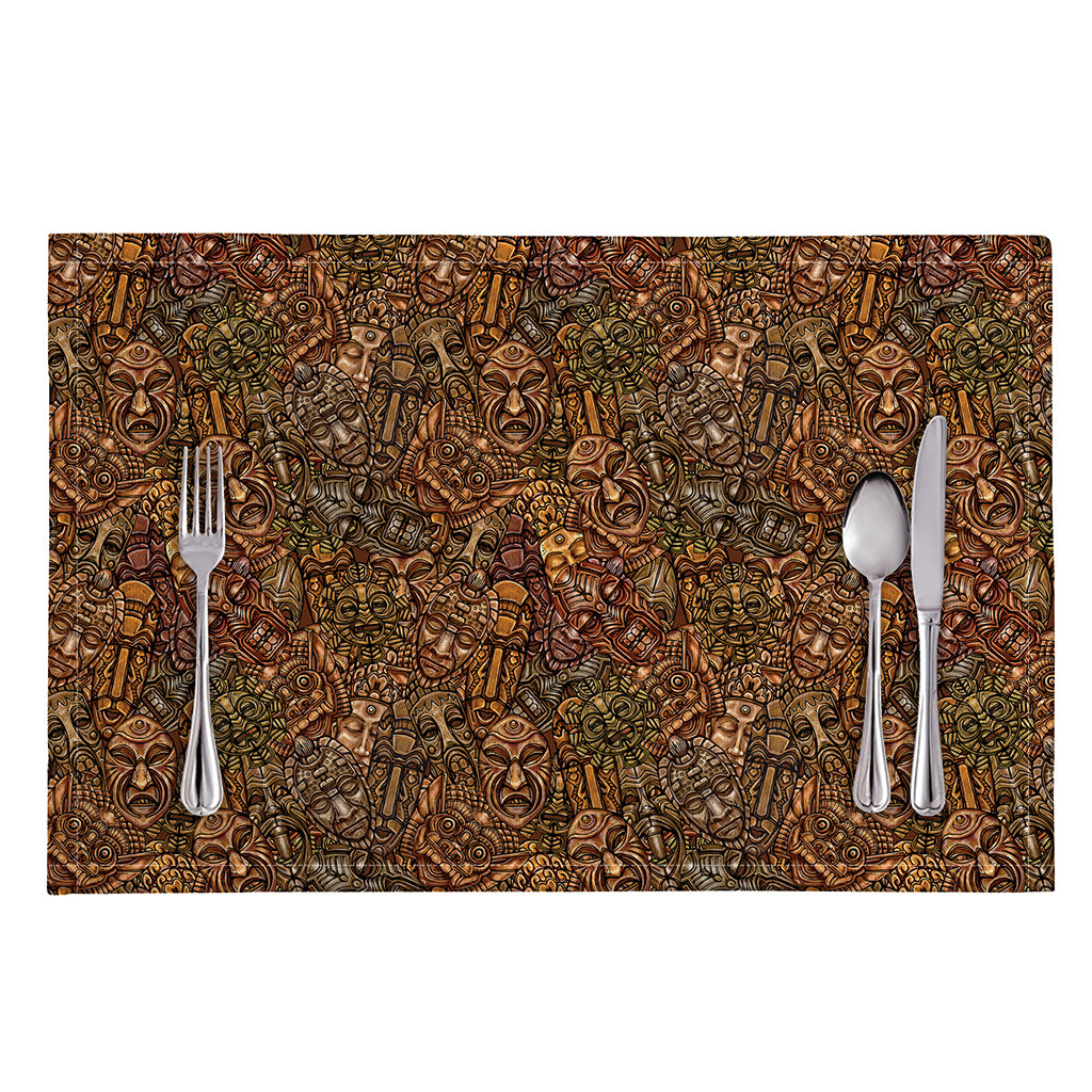 African Totem Pattern Print Placemat