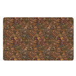 African Totem Pattern Print Polyester Doormat