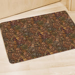 African Totem Pattern Print Polyester Doormat