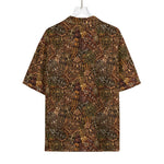 African Totem Pattern Print Rayon Hawaiian Shirt