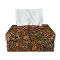 African Totem Pattern Print Rectangle Tissue Box Cover