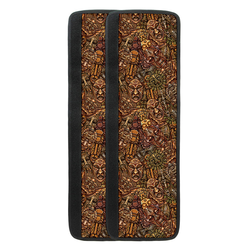 African Totem Pattern Print Refrigerator Handle Covers