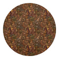 African Totem Pattern Print Round Blanket