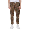 African Totem Pattern Print Joggers
