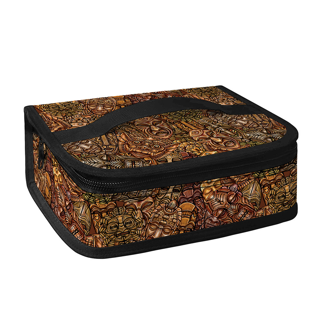 African Totem Pattern Print Small Lunch Bag