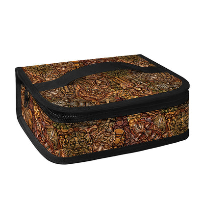 African Totem Pattern Print Small Lunch Bag