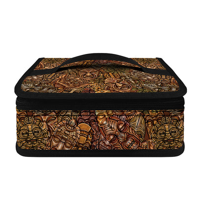 African Totem Pattern Print Small Lunch Bag