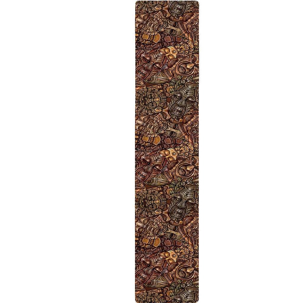 African Totem Pattern Print Table Runner