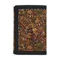 African Totem Pattern Print Trifold Wallet