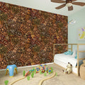 African Totem Pattern Print Wall Sticker