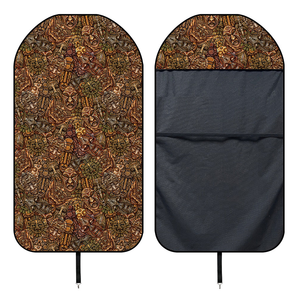 African Totem Pattern Print Waterproof Car Seat Cover