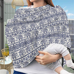 African Tribal Elephant Pattern Print Baby Seat Cover