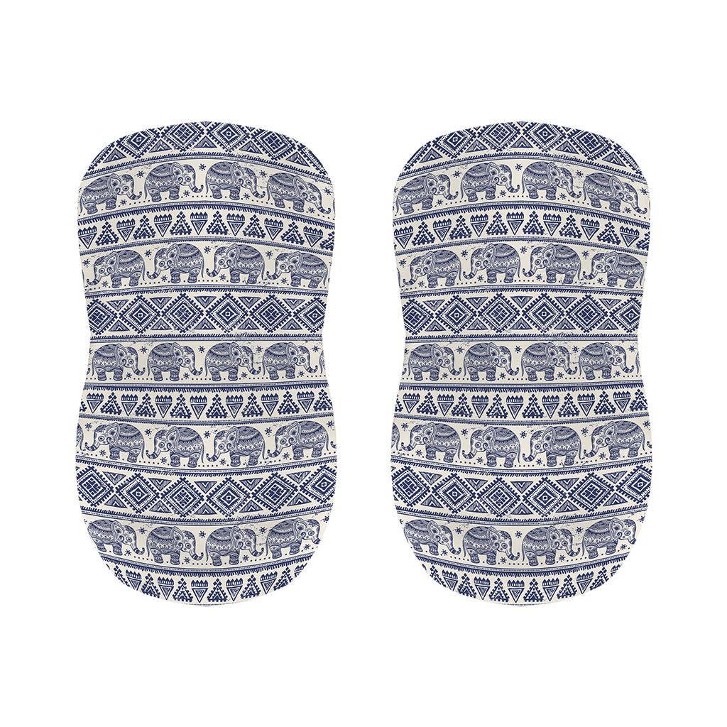 African Tribal Elephant Pattern Print Bar Stool Covers