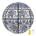 African Tribal Elephant Pattern Print Basketball