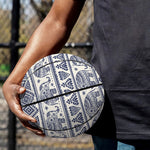 African Tribal Elephant Pattern Print Basketball