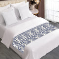 African Tribal Elephant Pattern Print Bed Runner